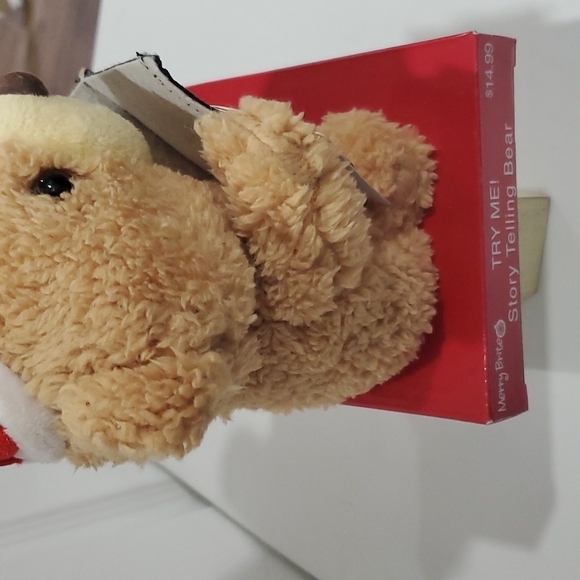 CHRISTMAS BEAR TELLS THE STORY NIGHT BEFORE CHRISTMAS - Picture 3 of 7